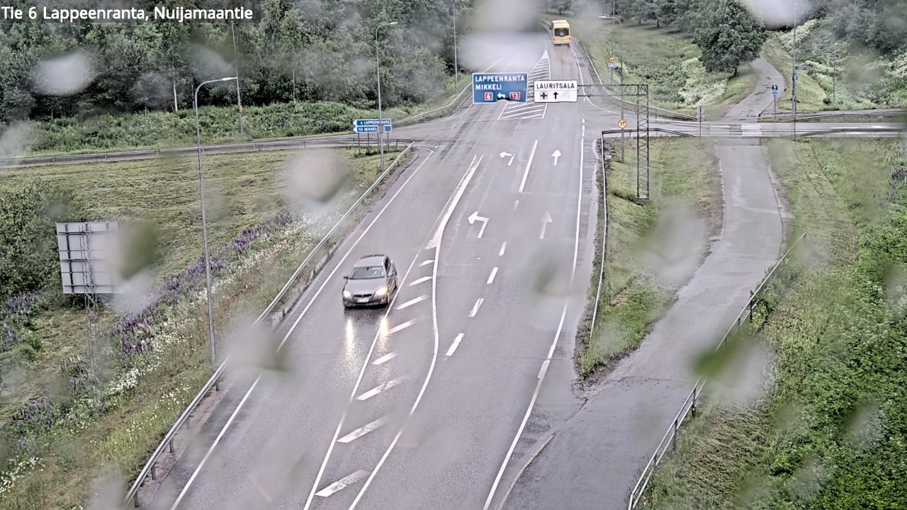 Kelikamerat Kuva Tie 6 Lappeenranta, Nuijamaantie, Lappeenranta, Etelä-Karjala