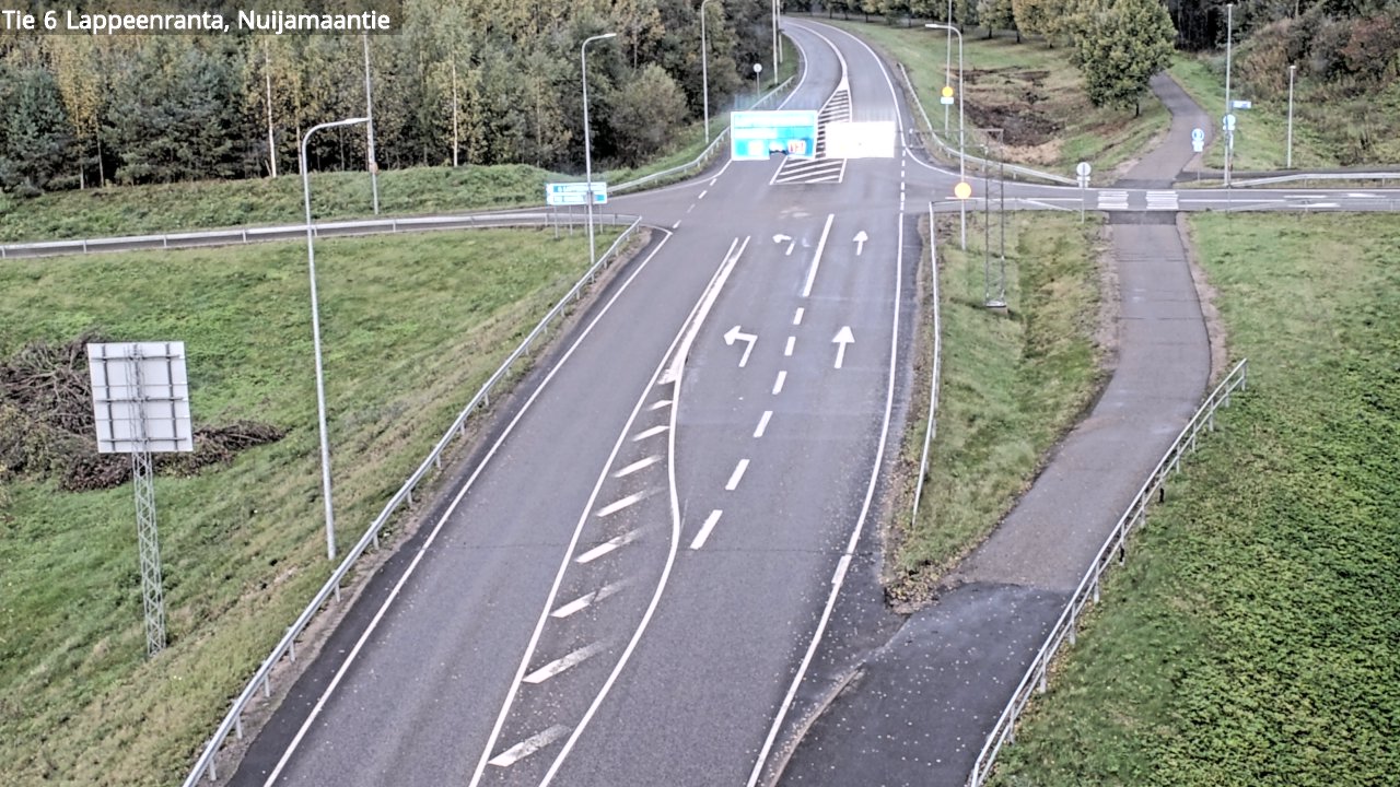 Kelikamerat Kuva Tie 6 Lappeenranta, Nuijamaantie, Lappeenranta, Etelä-Karjala