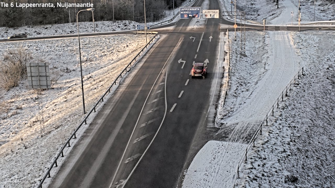 Kelikamerat Kuva Tie 6 Lappeenranta, Nuijamaantie, Lappeenranta, Etelä-Karjala