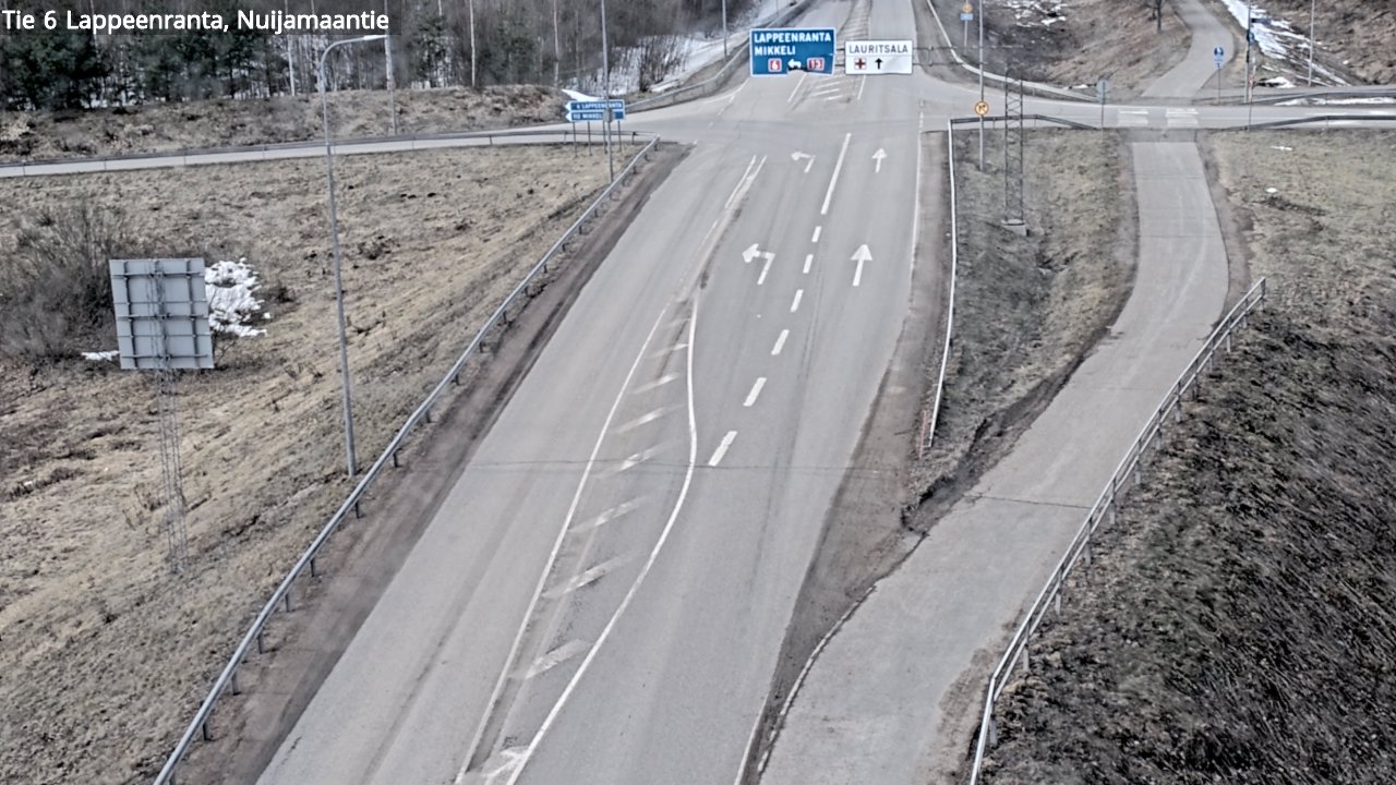 Kelikamerat Kuva Tie 6 Lappeenranta, Nuijamaantie, Lappeenranta, Etelä-Karjala