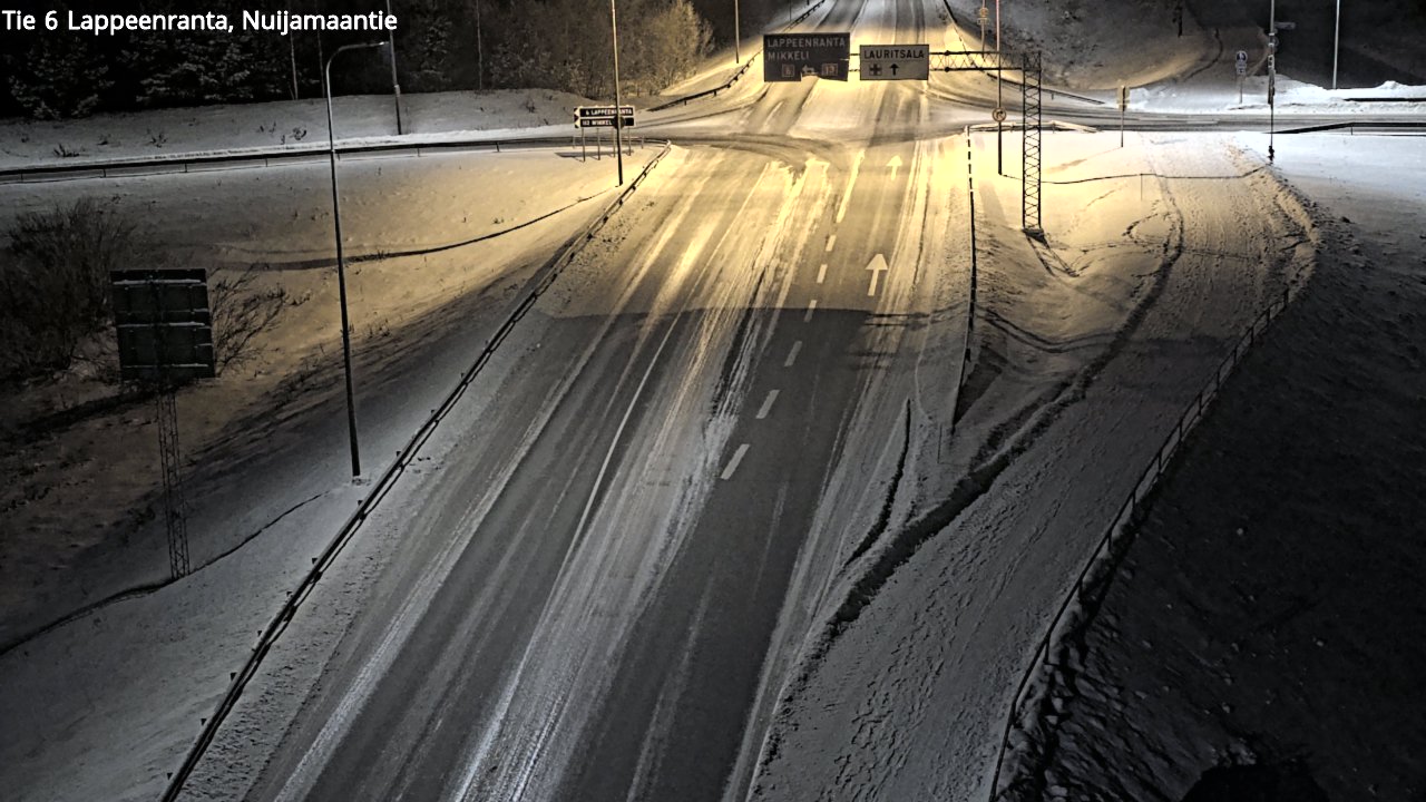 Kelikamerat Kuva Tie 6 Lappeenranta, Nuijamaantie, Lappeenranta, Etelä-Karjala