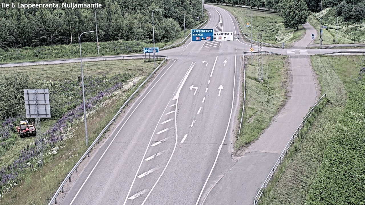 Kelikamerat Kuva Tie 6 Lappeenranta, Nuijamaantie, Lappeenranta, Etelä-Karjala