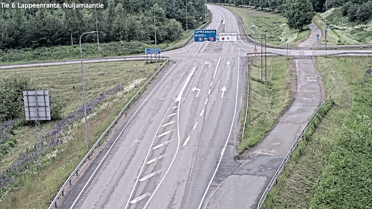Kelikamerat Kuva Tie 6 Lappeenranta, Nuijamaantie, Lappeenranta, Etelä-Karjala