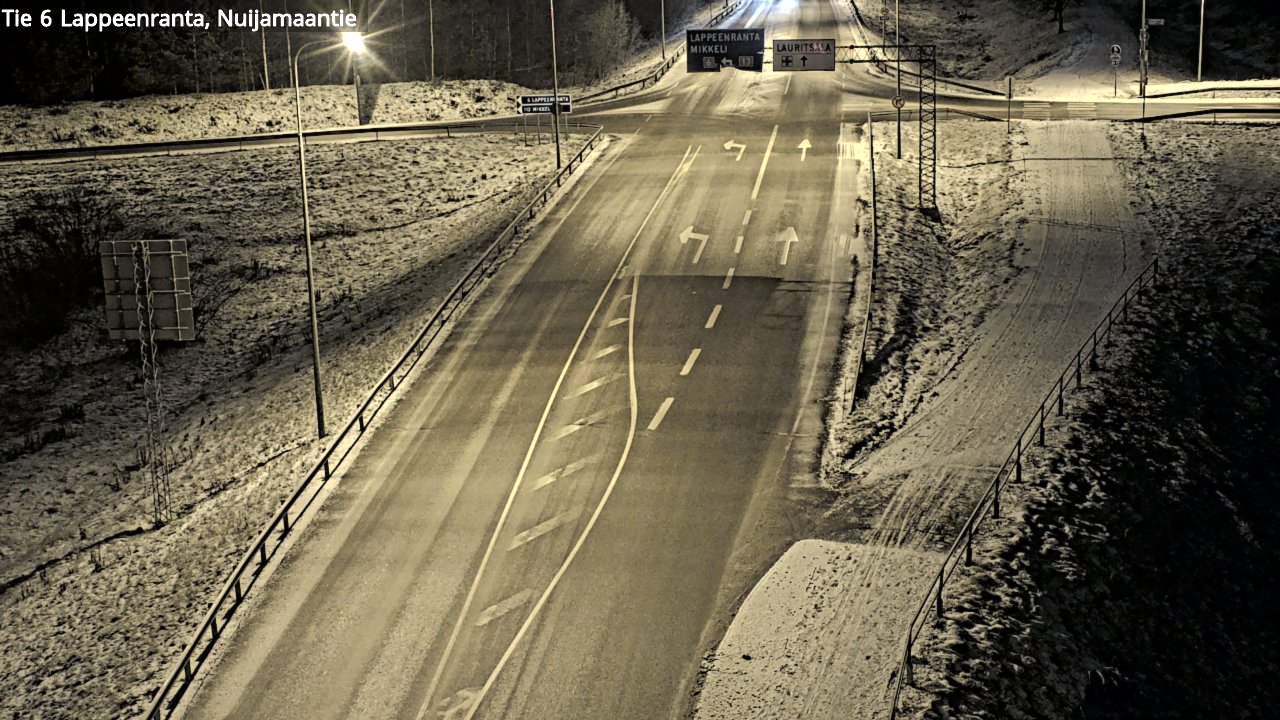 Kelikamerat Kuva Tie 6 Lappeenranta, Nuijamaantie, Lappeenranta, Etelä-Karjala