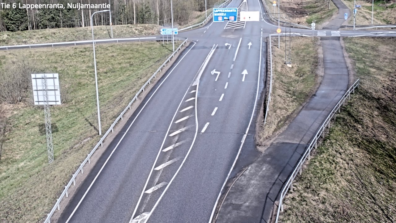 Kelikamerat Kuva Tie 6 Lappeenranta, Nuijamaantie, Lappeenranta, Etelä-Karjala