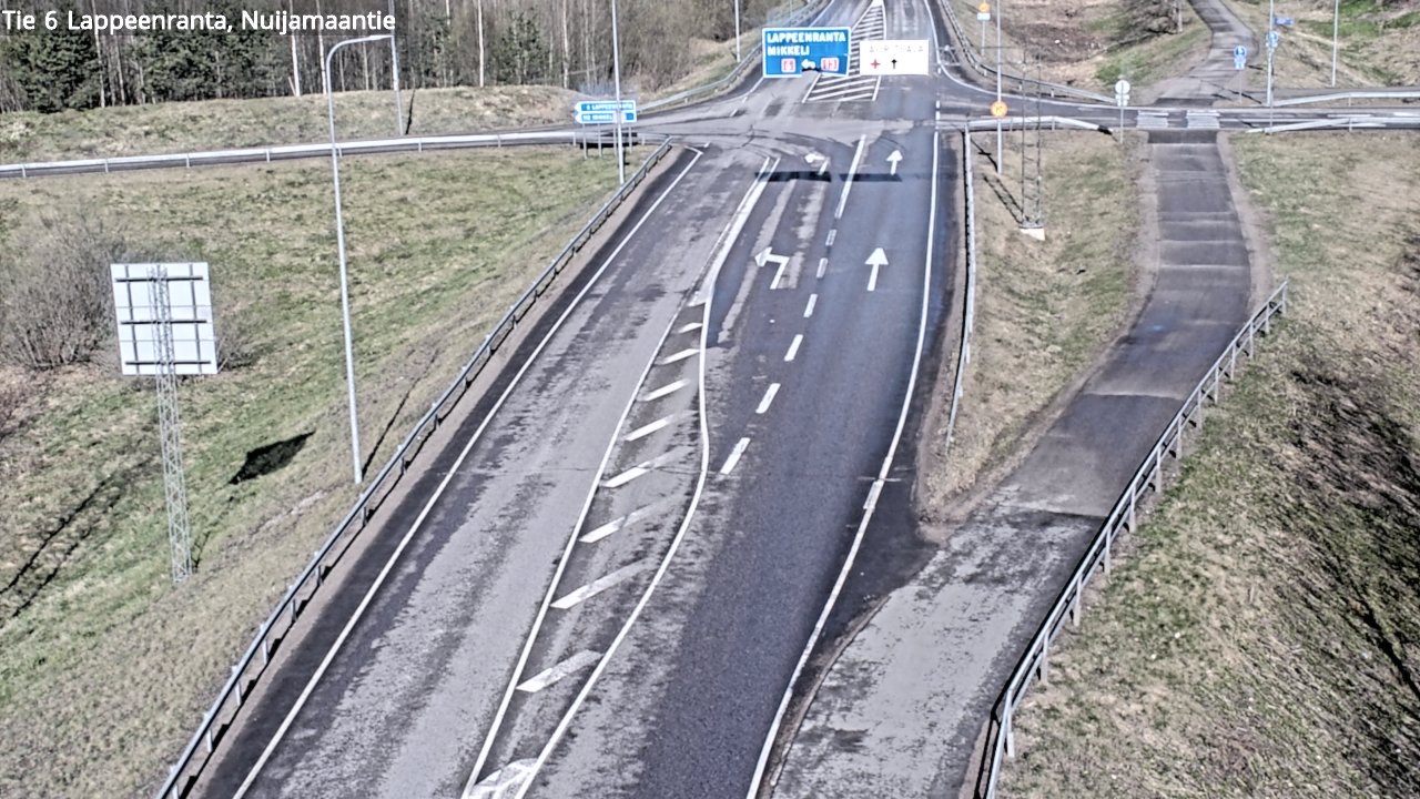 Kelikamerat Kuva Tie 6 Lappeenranta, Nuijamaantie, Lappeenranta, Etelä-Karjala