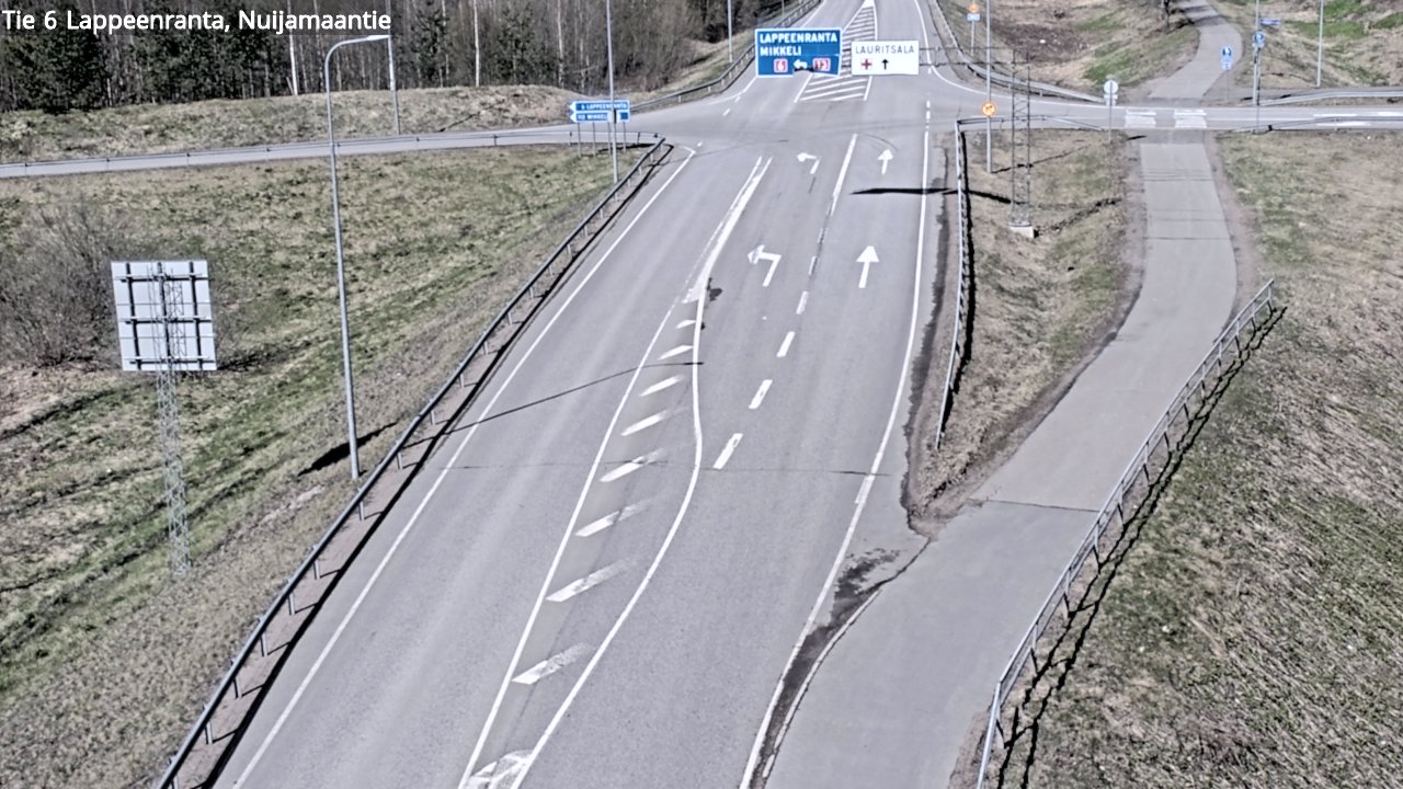 Kelikamerat Kuva Tie 6 Lappeenranta, Nuijamaantie, Lappeenranta, Etelä-Karjala