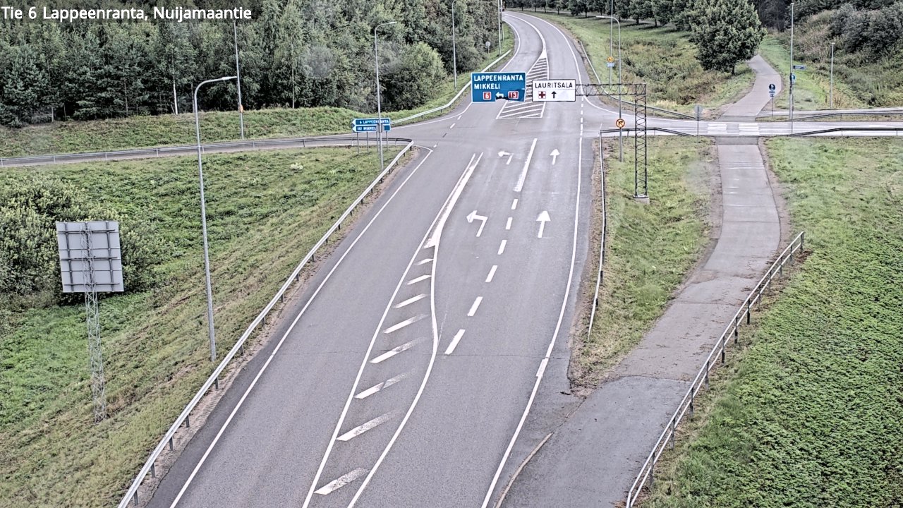 Kelikamerat Kuva Tie 6 Lappeenranta, Nuijamaantie, Lappeenranta, Etelä-Karjala