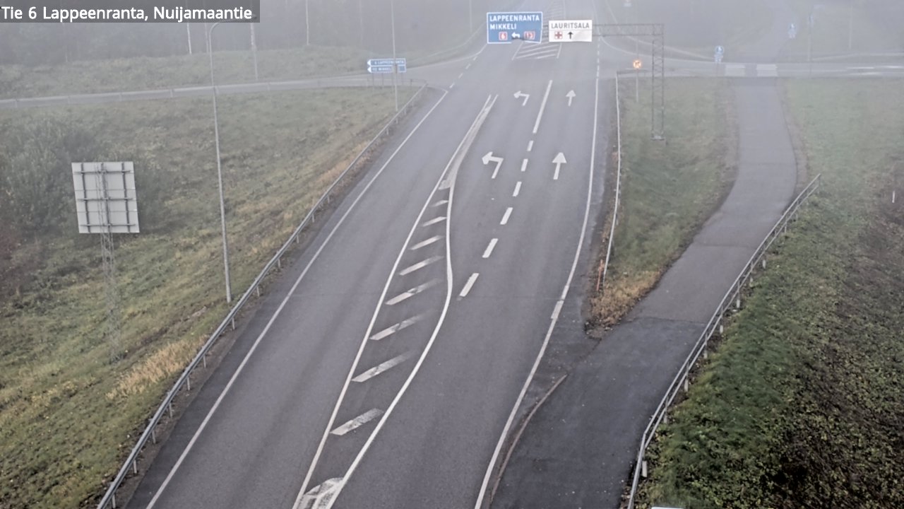 Kelikamerat Kuva Tie 6 Lappeenranta, Nuijamaantie, Lappeenranta, Etelä-Karjala