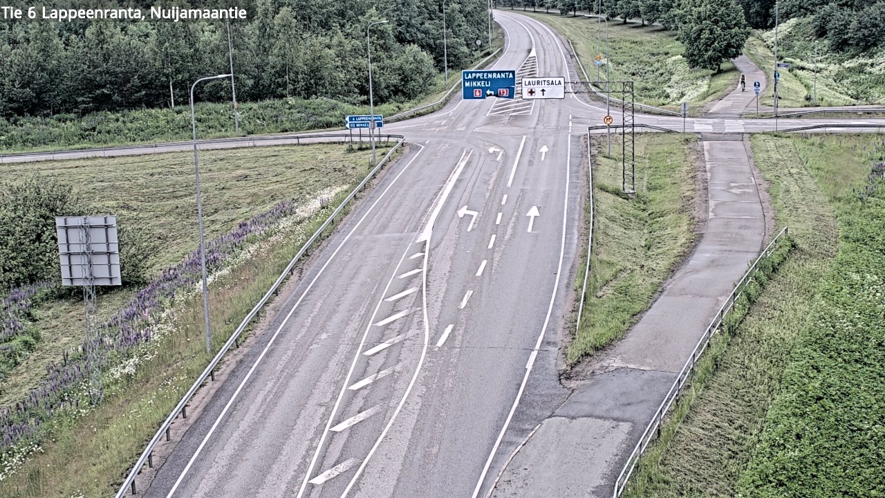 Kelikamerat Kuva Tie 6 Lappeenranta, Nuijamaantie, Lappeenranta, Etelä-Karjala