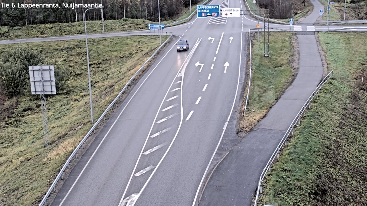 Kelikamerat Kuva Tie 6 Lappeenranta, Nuijamaantie, Lappeenranta, Etelä-Karjala