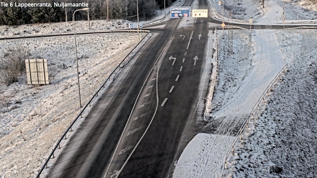 Kelikamerat Kuva Tie 6 Lappeenranta, Nuijamaantie, Lappeenranta, Etelä-Karjala