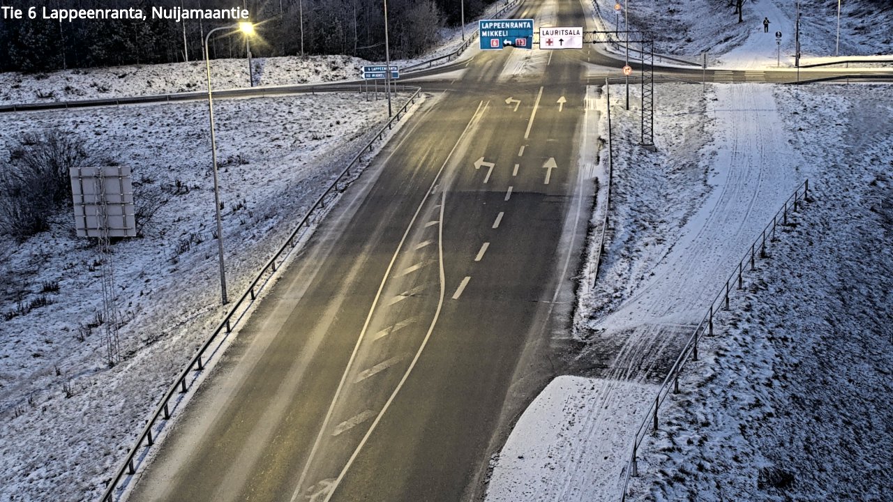 Kelikamerat Kuva Tie 6 Lappeenranta, Nuijamaantie, Lappeenranta, Etelä-Karjala