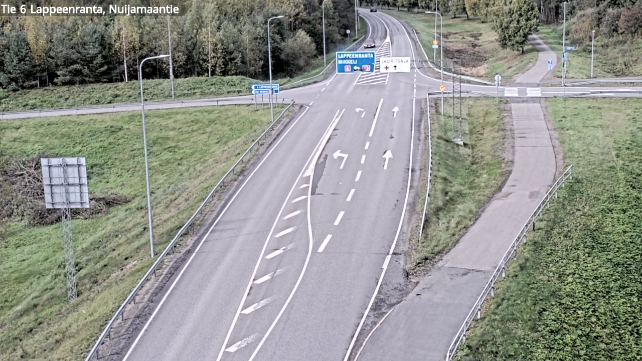 Kelikamerat Kuva Tie 6 Lappeenranta, Nuijamaantie, Lappeenranta, Etelä-Karjala