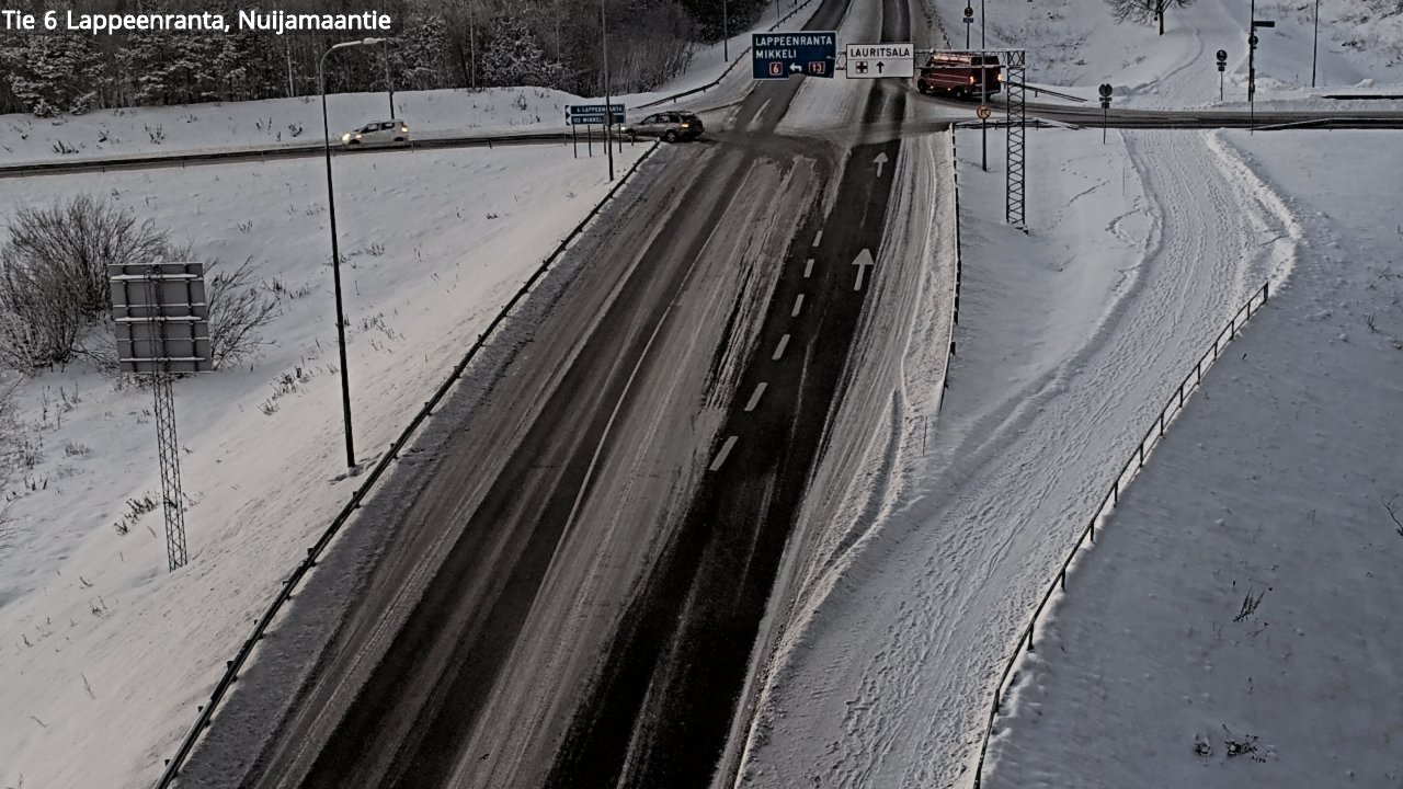 Kelikamerat Kuva Tie 6 Lappeenranta, Nuijamaantie, Lappeenranta, Etelä-Karjala