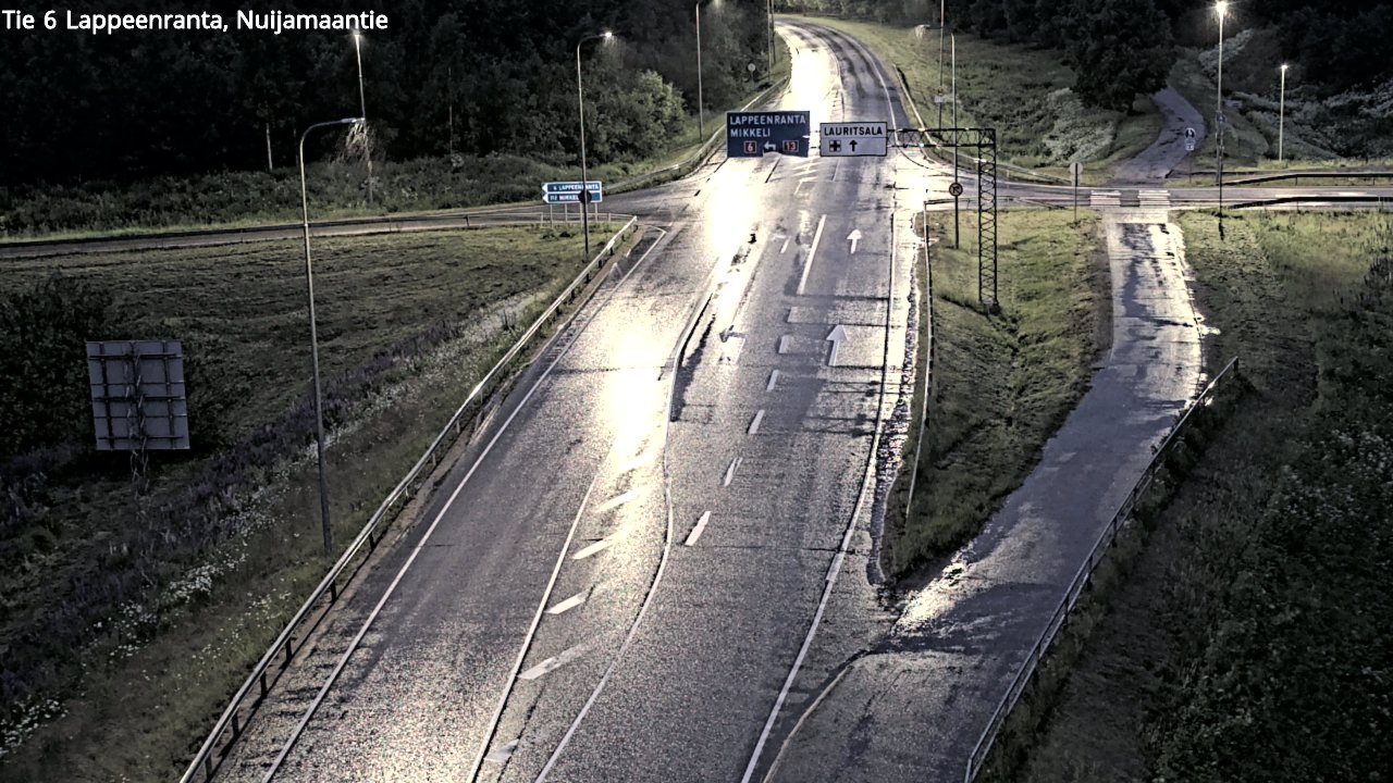 Kelikamerat Kuva Tie 6 Lappeenranta, Nuijamaantie, Lappeenranta, Etelä-Karjala
