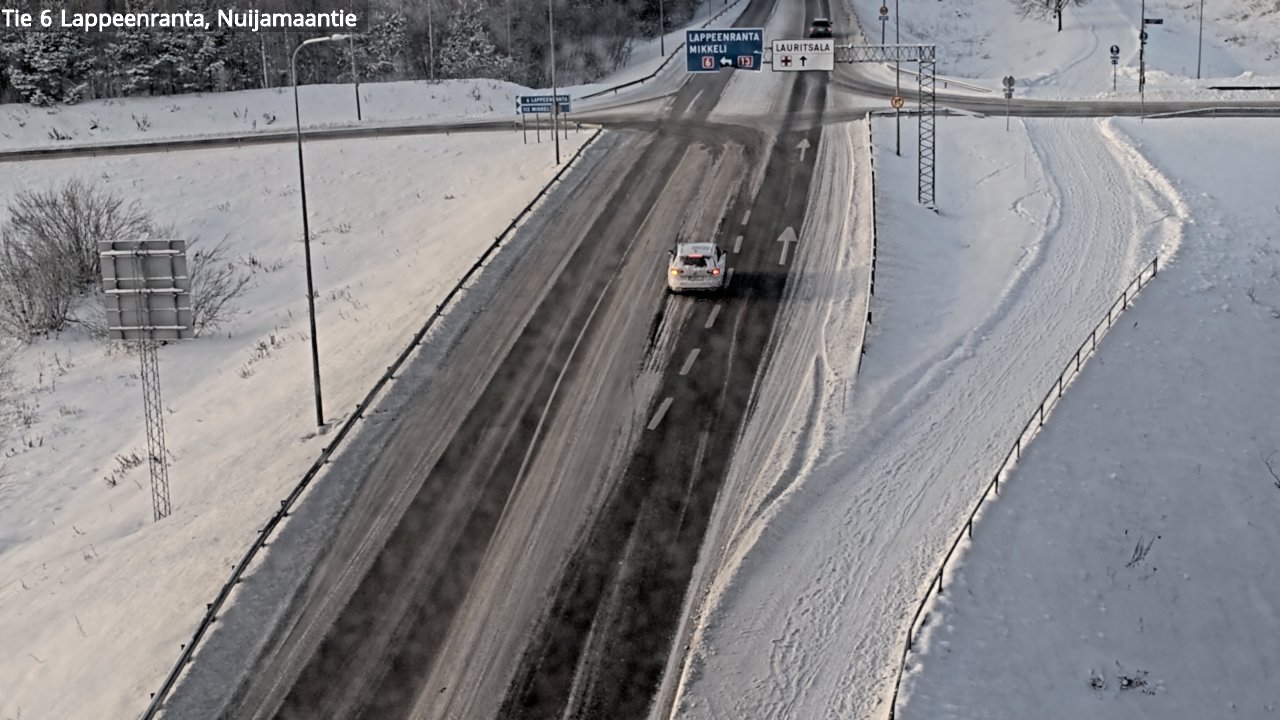 Kelikamerat Kuva Tie 6 Lappeenranta, Nuijamaantie, Lappeenranta, Etelä-Karjala