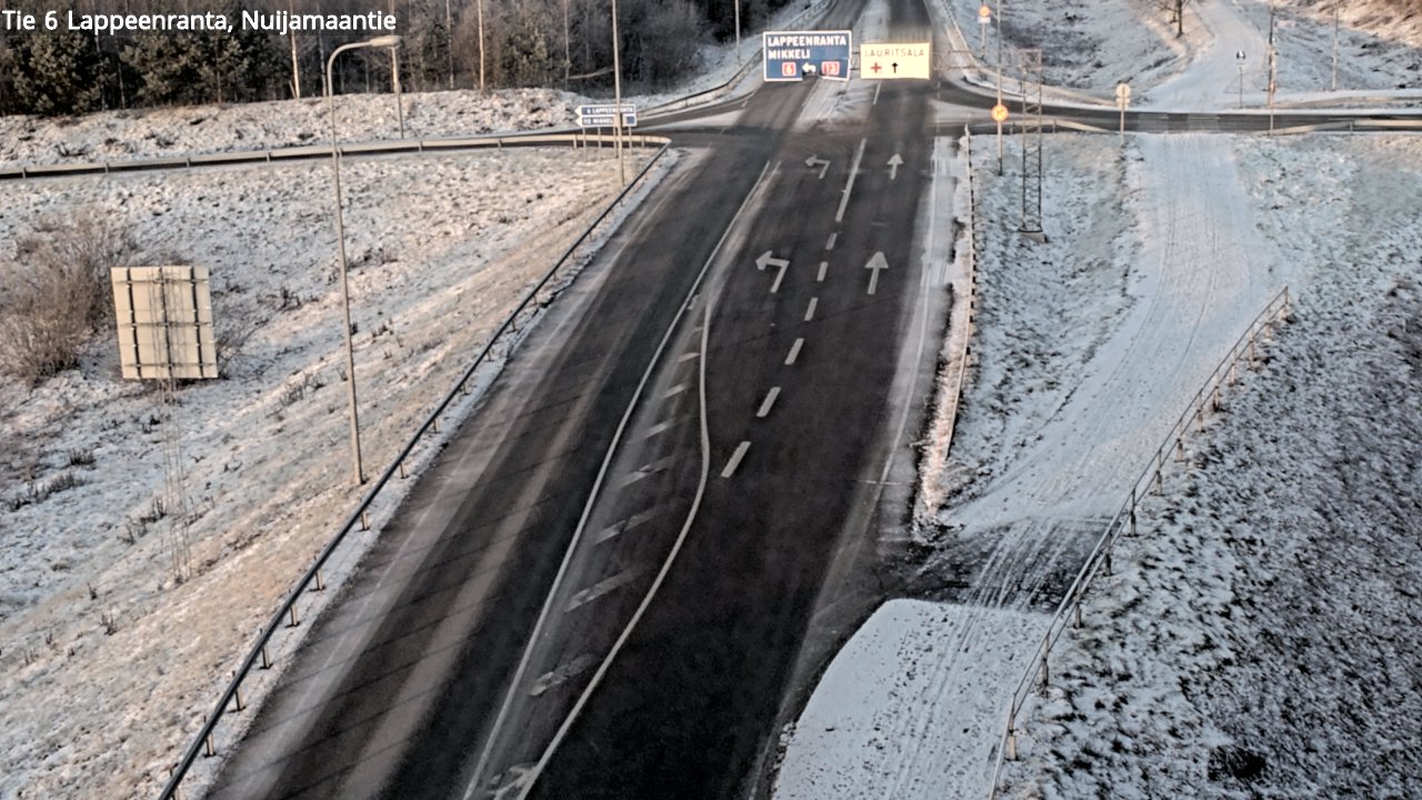 Kelikamerat Kuva Tie 6 Lappeenranta, Nuijamaantie, Lappeenranta, Etelä-Karjala