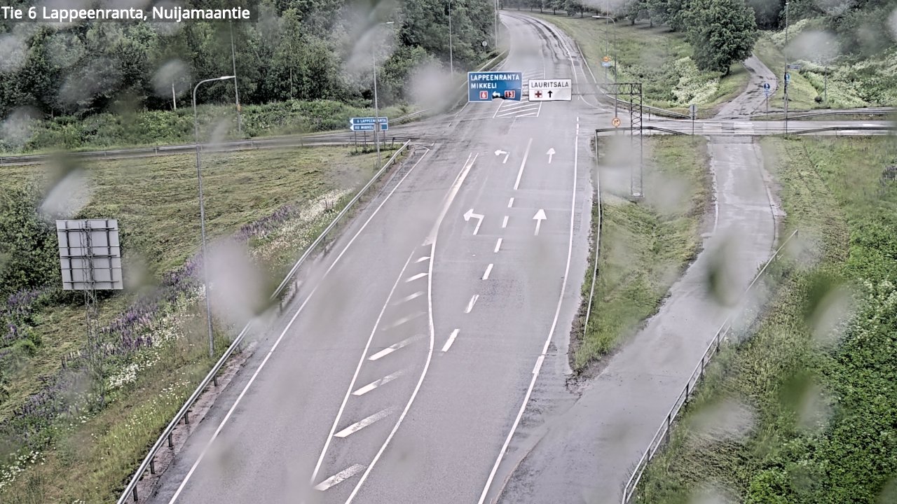 Kelikamerat Kuva Tie 6 Lappeenranta, Nuijamaantie, Lappeenranta, Etelä-Karjala