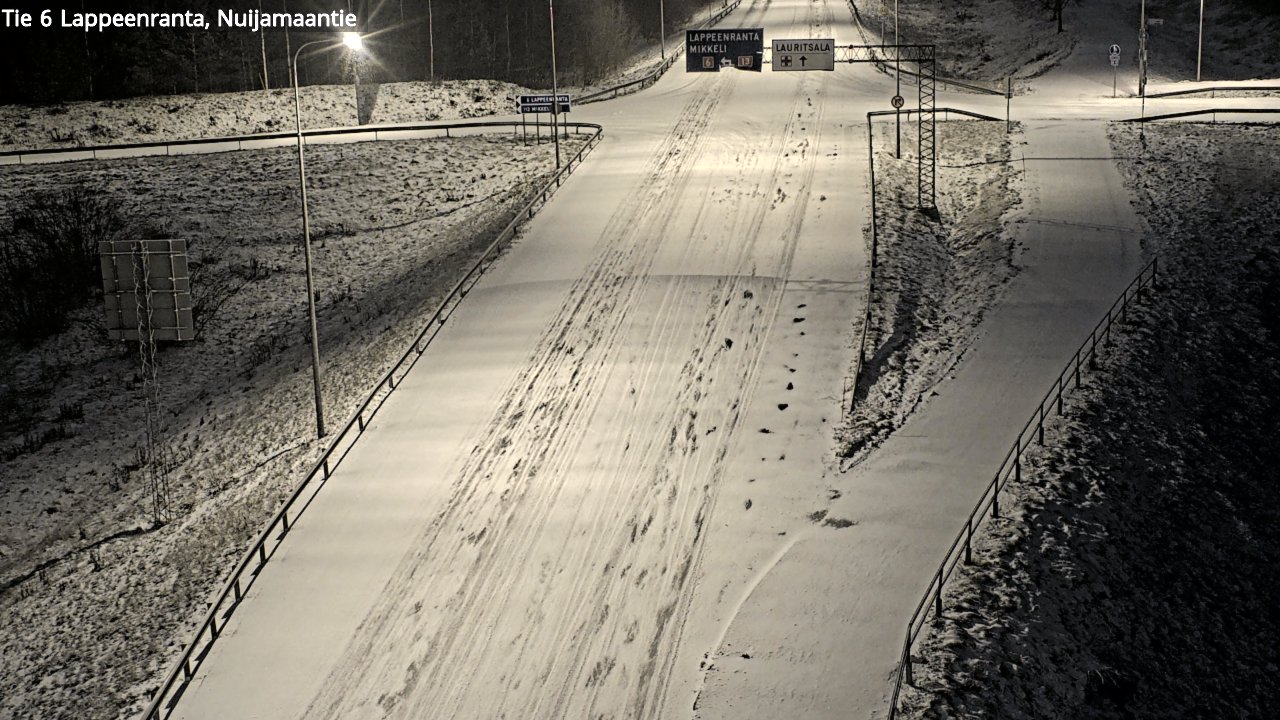 Kelikamerat Kuva Tie 6 Lappeenranta, Nuijamaantie, Lappeenranta, Etelä-Karjala