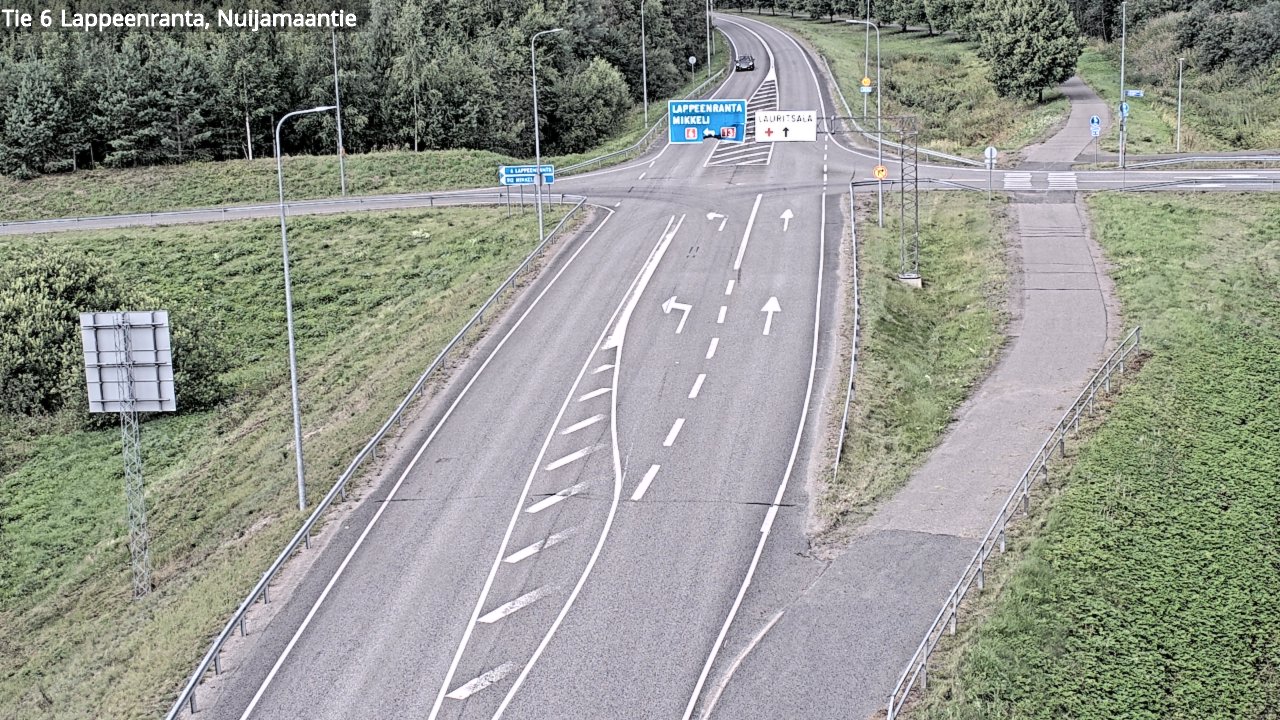 Kelikamerat Kuva Tie 6 Lappeenranta, Nuijamaantie, Lappeenranta, Etelä-Karjala