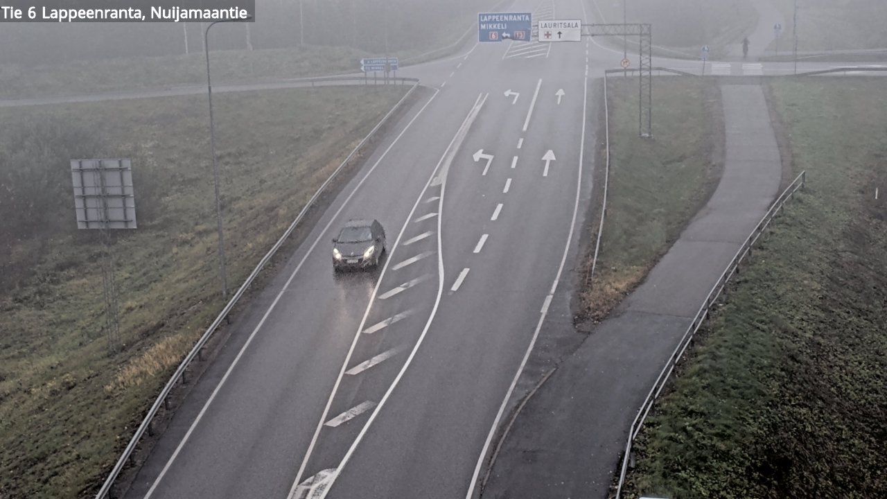 Kelikamerat Kuva Tie 6 Lappeenranta, Nuijamaantie, Lappeenranta, Etelä-Karjala