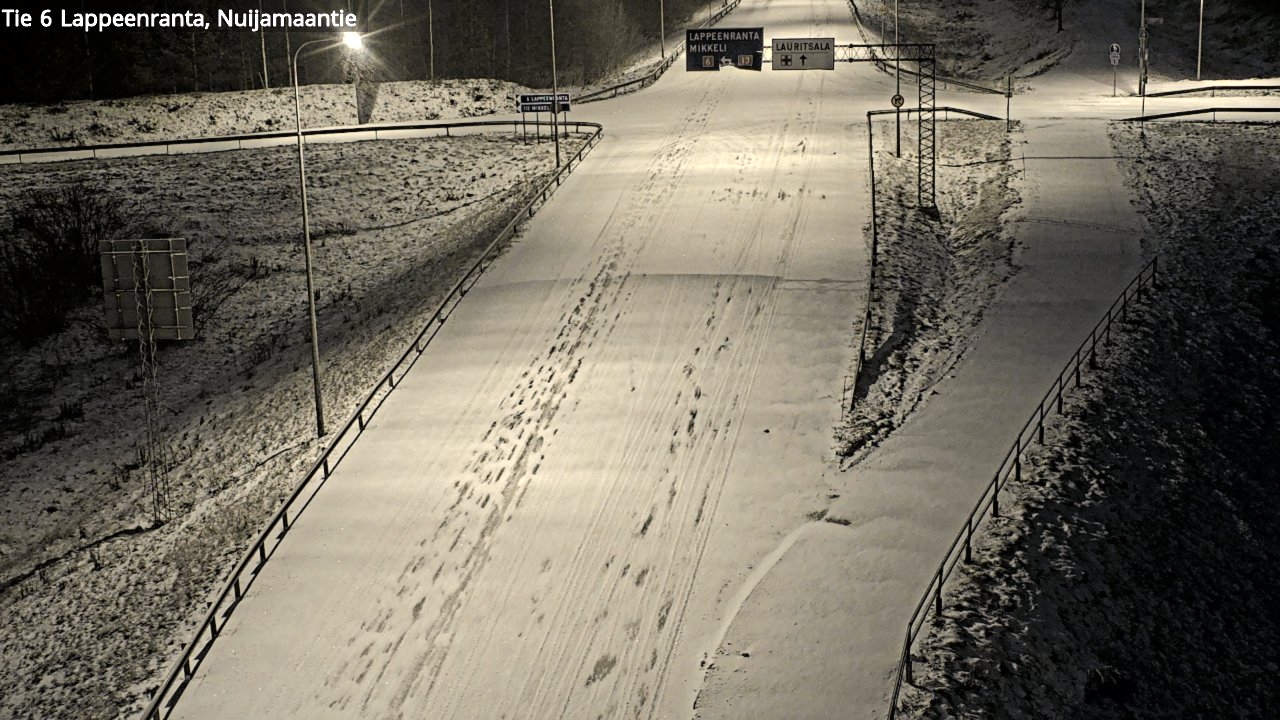 Kelikamerat Kuva Tie 6 Lappeenranta, Nuijamaantie, Lappeenranta, Etelä-Karjala