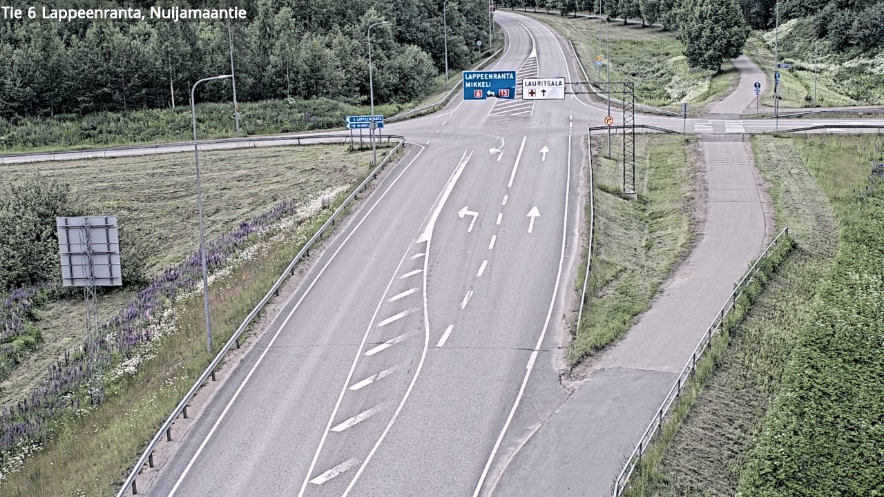 Kelikamerat Kuva Tie 6 Lappeenranta, Nuijamaantie, Lappeenranta, Etelä-Karjala