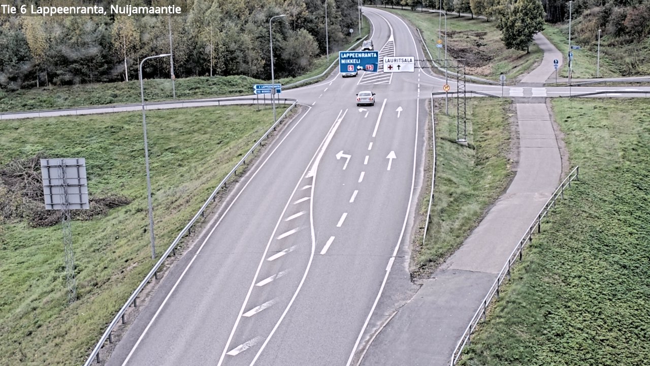 Kelikamerat Kuva Tie 6 Lappeenranta, Nuijamaantie, Lappeenranta, Etelä-Karjala