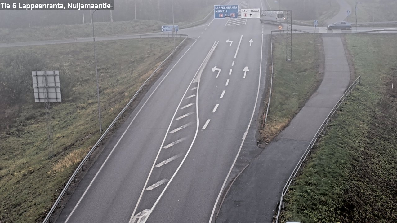 Kelikamerat Kuva Tie 6 Lappeenranta, Nuijamaantie, Lappeenranta, Etelä-Karjala