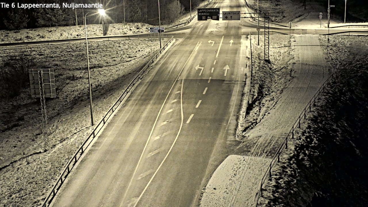 Kelikamerat Kuva Tie 6 Lappeenranta, Nuijamaantie, Lappeenranta, Etelä-Karjala