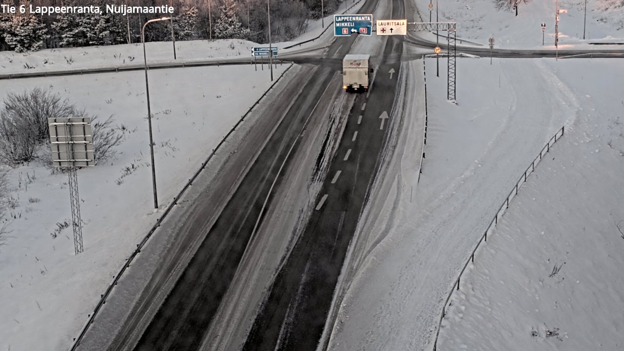 Kelikamerat Kuva Tie 6 Lappeenranta, Nuijamaantie, Lappeenranta, Etelä-Karjala