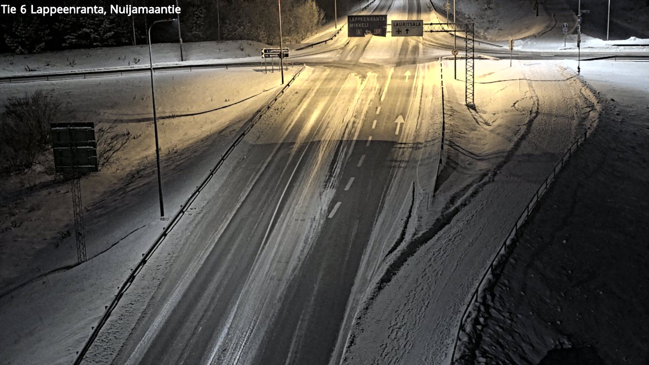 Kelikamerat Kuva Tie 6 Lappeenranta, Nuijamaantie, Lappeenranta, Etelä-Karjala