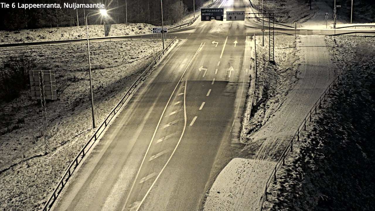 Kelikamerat Kuva Tie 6 Lappeenranta, Nuijamaantie, Lappeenranta, Etelä-Karjala