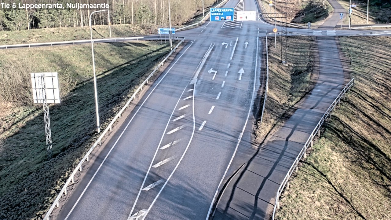 Kelikamerat Kuva Tie 6 Lappeenranta, Nuijamaantie, Lappeenranta, Etelä-Karjala