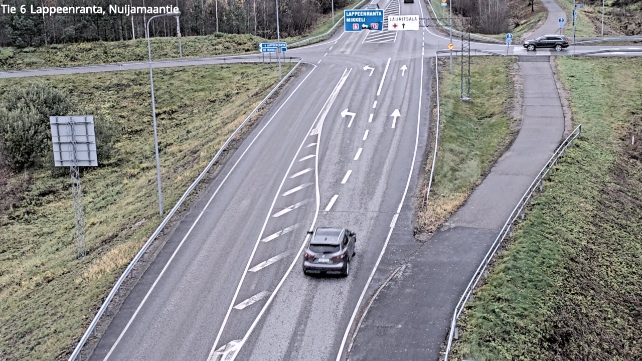 Kelikamerat Kuva Tie 6 Lappeenranta, Nuijamaantie, Lappeenranta, Etelä-Karjala