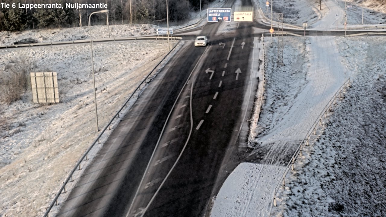 Kelikamerat Kuva Tie 6 Lappeenranta, Nuijamaantie, Lappeenranta, Etelä-Karjala