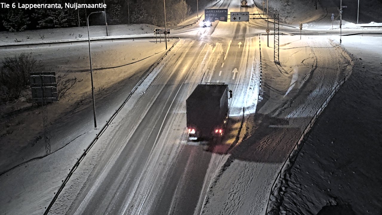 Kelikamerat Kuva Tie 6 Lappeenranta, Nuijamaantie, Lappeenranta, Etelä-Karjala