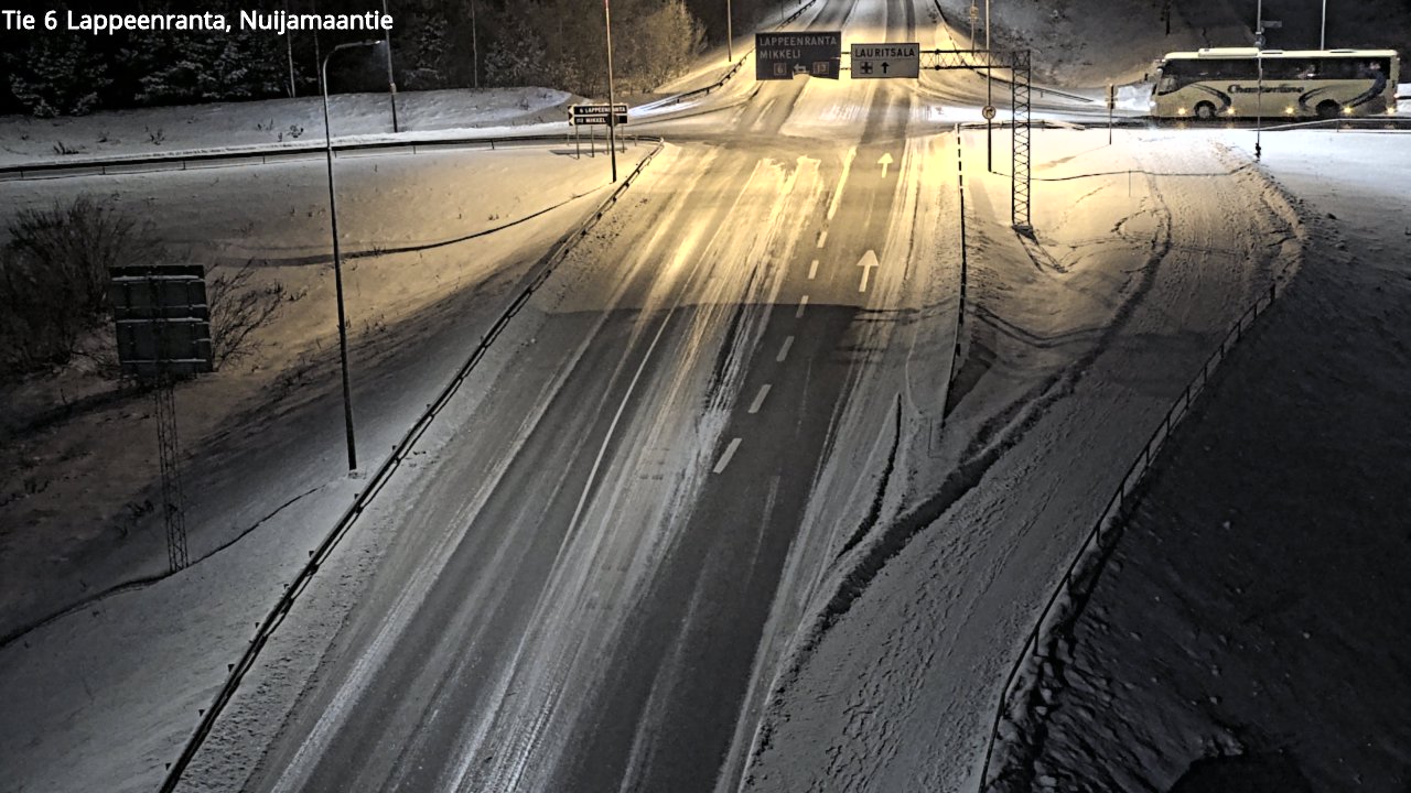 Kelikamerat Kuva Tie 6 Lappeenranta, Nuijamaantie, Lappeenranta, Etelä-Karjala