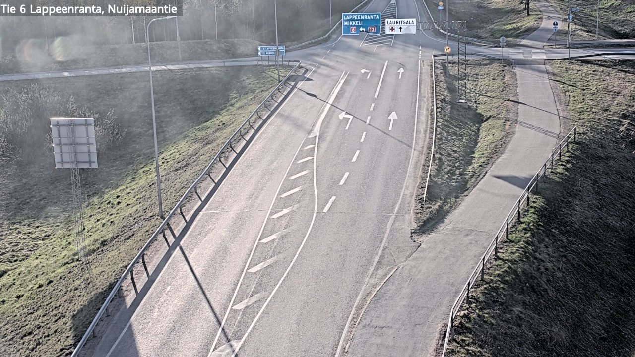 Kelikamerat Kuva Tie 6 Lappeenranta, Nuijamaantie, Lappeenranta, Etelä-Karjala
