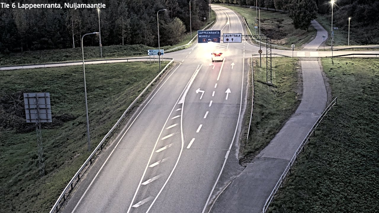Kelikamerat Kuva Tie 6 Lappeenranta, Nuijamaantie, Lappeenranta, Etelä-Karjala