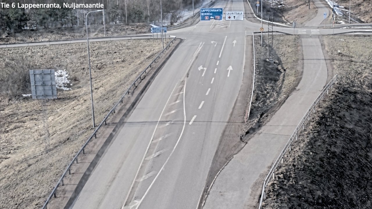 Kelikamerat Kuva Tie 6 Lappeenranta, Nuijamaantie, Lappeenranta, Etelä-Karjala