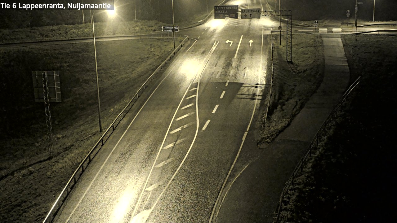 Kelikamerat Kuva Tie 6 Lappeenranta, Nuijamaantie, Lappeenranta, Etelä-Karjala