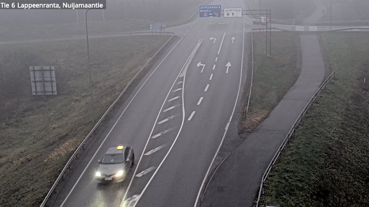 Kelikamerat Kuva Tie 6 Lappeenranta, Nuijamaantie, Lappeenranta, Etelä-Karjala