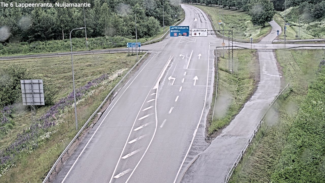 Kelikamerat Kuva Tie 6 Lappeenranta, Nuijamaantie, Lappeenranta, Etelä-Karjala