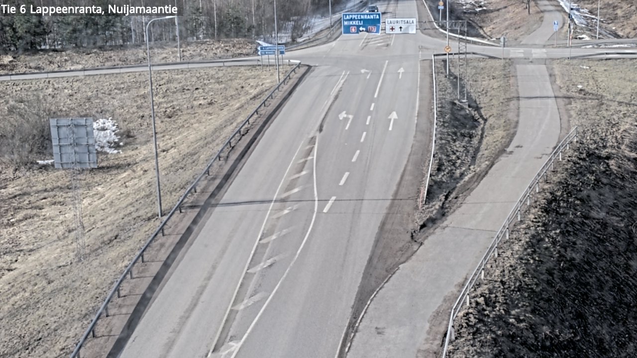 Kelikamerat Kuva Tie 6 Lappeenranta, Nuijamaantie, Lappeenranta, Etelä-Karjala