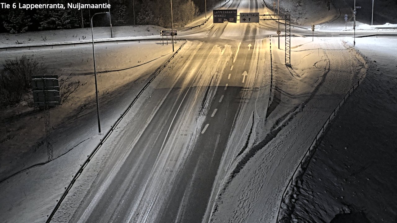 Kelikamerat Kuva Tie 6 Lappeenranta, Nuijamaantie, Lappeenranta, Etelä-Karjala