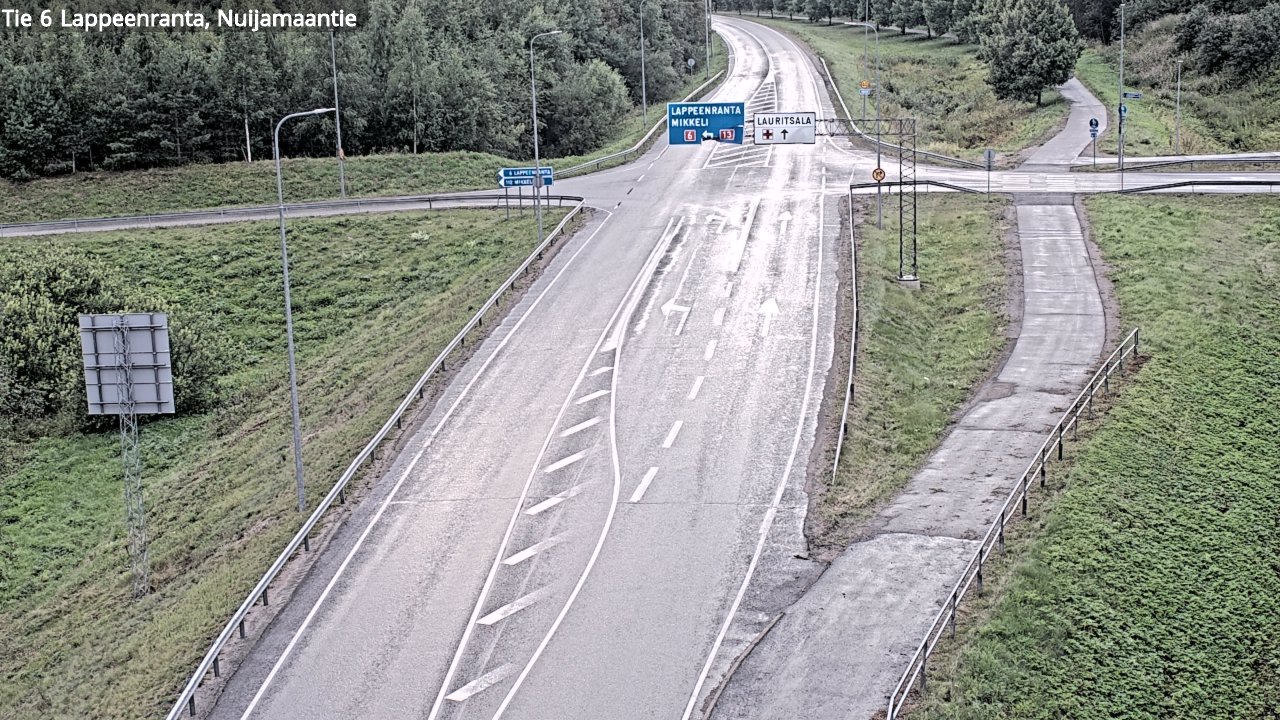 Kelikamerat Kuva Tie 6 Lappeenranta, Nuijamaantie, Lappeenranta, Etelä-Karjala