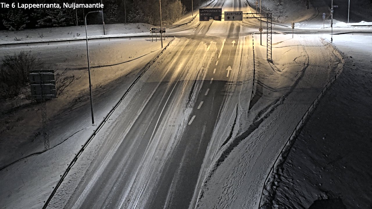 Kelikamerat Kuva Tie 6 Lappeenranta, Nuijamaantie, Lappeenranta, Etelä-Karjala