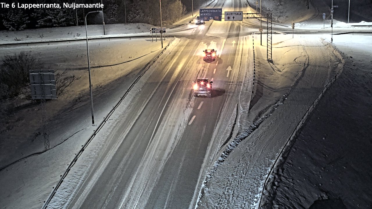 Kelikamerat Kuva Tie 6 Lappeenranta, Nuijamaantie, Lappeenranta, Etelä-Karjala